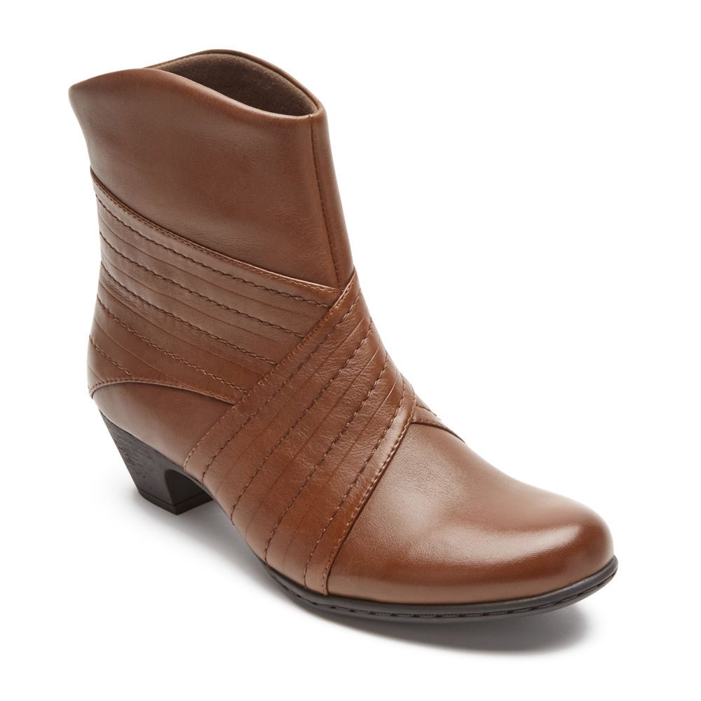 Rockport Booties For Womens Brown - Faline X - XV7015268